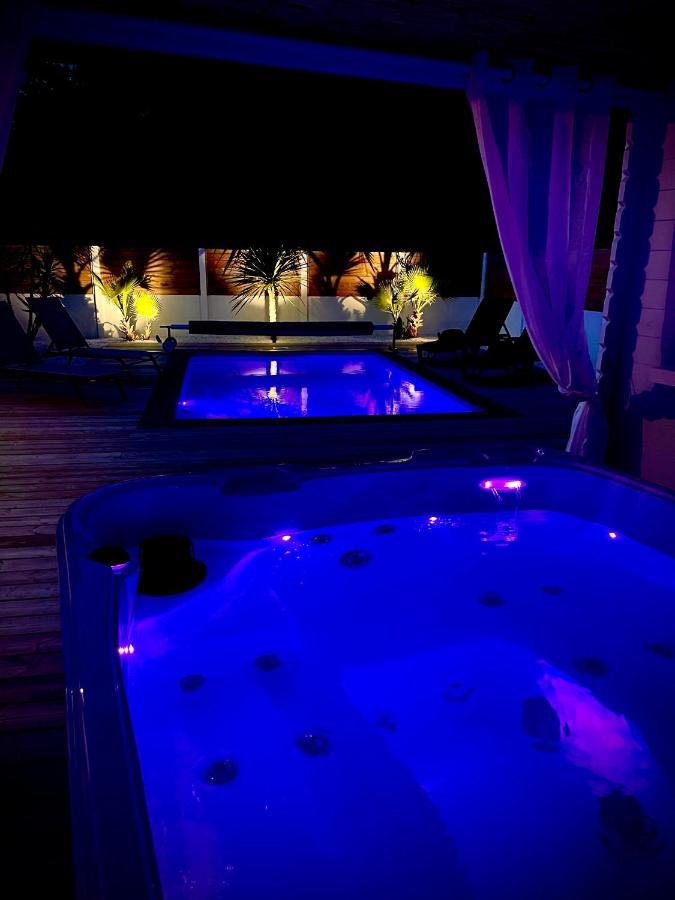 Maison A Biscarrosse Avec Piscine Et Jacuzzi Ngoại thất bức ảnh